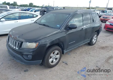 2015 Jeep Compass Sport from USA, damaged, VIN 1C4NJCBAXFD366897